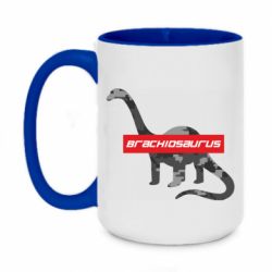Чашка двухцветная 420ml Brachiosaurus - PrintSalon