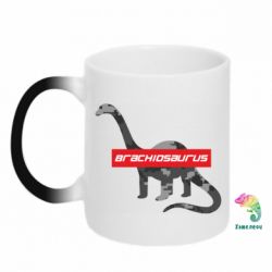 Чашка-хамелеон Brachiosaurus - PrintSalon