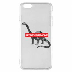 Чехол для iPhone 6 Plus/6S Plus Brachiosaurus - PrintSalon