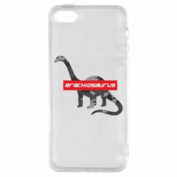 Чехол для iPhone5/5S/SE Brachiosaurus - PrintSalon