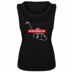 Женская майка Brachiosaurus - PrintSalon