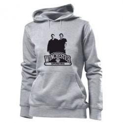 Женское худи Братья Винчестеры сериал - PrintSalon