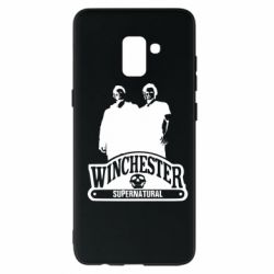 Чехол для Samsung A8+ 2018 Братья Винчестеры сериал - PrintSalon