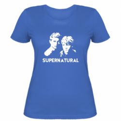 Жіноча футболка Брати Вінчестери Надприродне - PrintSalon