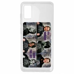 Чехол для Samsung A41 Братья Винчестеры в полиции