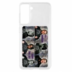 Чехол для Samsung S21 Братья Винчестеры в полиции