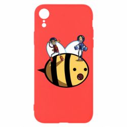 Чехол для iPhone XR Brave bee - PrintSalon