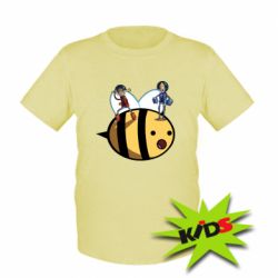 Детская футболка Brave bee - PrintSalon