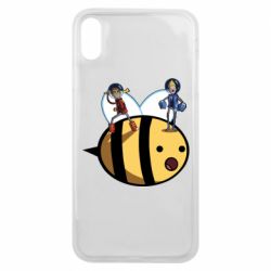 Чехол для iPhone Xs Max Brave bee - PrintSalon