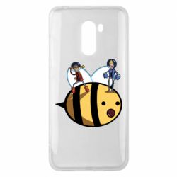 Чехол для Xiaomi Pocophone F1 Brave bee - PrintSalon