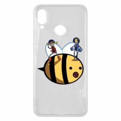 Чехол для Huawei P Smart Plus 2018 Brave bee - PrintSalon