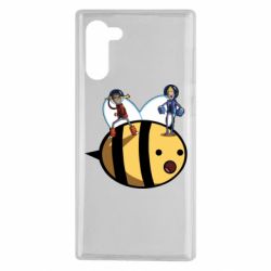 Чехол для Samsung Note 10 Brave bee - PrintSalon