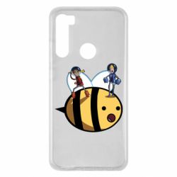Чехол для Xiaomi Redmi Note 8 Brave bee - PrintSalon