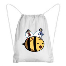 Рюкзак-мешок Brave bee - PrintSalon