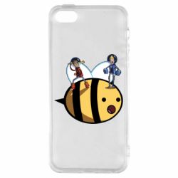 Чехол для iPhone5/5S/SE Brave bee - PrintSalon