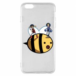 Чехол для iPhone 6 Plus/6S Plus Brave bee - PrintSalon