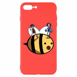 Чехол для iPhone 7 Plus Brave bee - PrintSalon