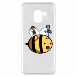 Чехол для Samsung A8 2018 Brave bee