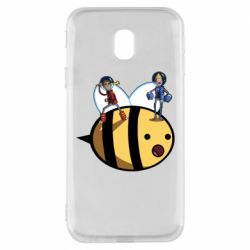 Чехол для Samsung J3 2017 Brave bee - PrintSalon