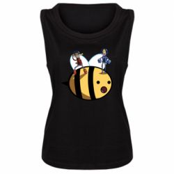 Женская майка Brave bee