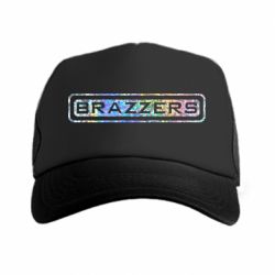 Кепка-тракер Brazzers logo Голограма - PrintSalon