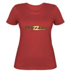 Женская футболка Brazzers new-PrintSalon Женская футболка Brazzers new