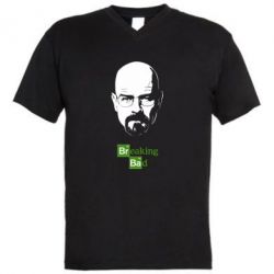 Мужская футболка  с V-образным вырезом Breaking Bad  (Во все тяжкие) - PrintSalon