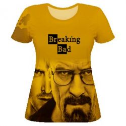 Женская футболка 3D Breaking Bad - PrintSalon