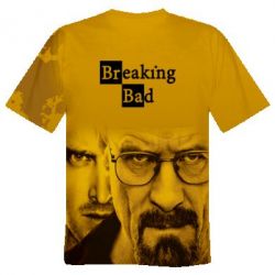 Мужская футболка 3D Breaking Bad - PrintSalon