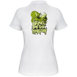 Женское поло Bring me the horizon - PrintSalon
