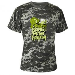 Камуфляжная футболка Bring me the horizon - PrintSalon