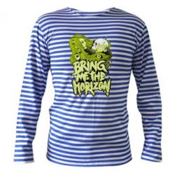 Тельняшка с длинным рукавом Bring me the horizon - PrintSalon