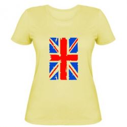 Женская футболка Британский флаг - PrintSalon