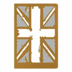 Блокнот с принто Британский флаг - PrintSalon