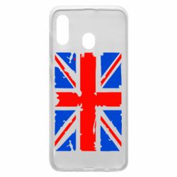 Чехол для Samsung A20 Британский флаг - PrintSalon