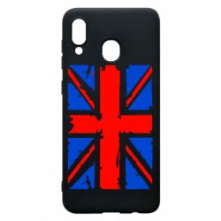 Чехол для Samsung A30 Британский флаг - PrintSalon