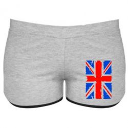 Женские шорты Британский флаг - PrintSalon