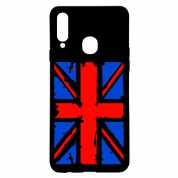 Чехол для Samsung A20s Британский флаг - PrintSalon
