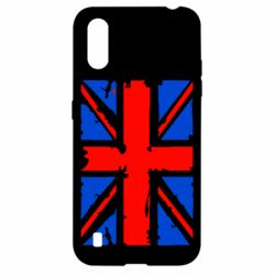 Чехол для Samsung A01/M01 Британский флаг - PrintSalon