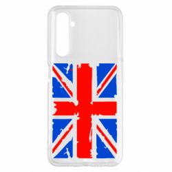 Чехол для Realme 6 Pro Британский флаг - PrintSalon