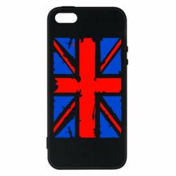 Чехол для iPhone5/5S/SE Британский флаг - PrintSalon