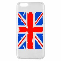 Чехол для iPhone 6/6S Британский флаг - PrintSalon