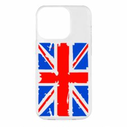 Чехол для iPhone 14 Pro Британский флаг - PrintSalon