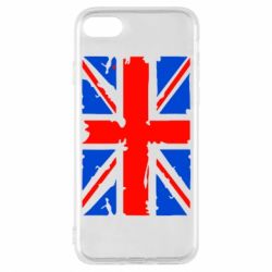 Чехол для iPhone 7 Британский флаг - PrintSalon