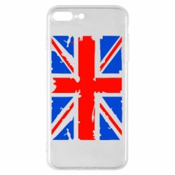 Чехол для iPhone 7 Plus Британский флаг - PrintSalon