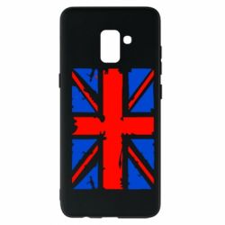 Чехол для Samsung A8+ 2018 Британский флаг