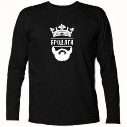 Футболка с длинным рукавом Бродяга - PrintSalon