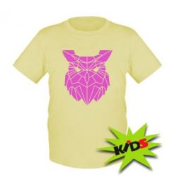 Дитяча футболка Broken owl - PrintSalon