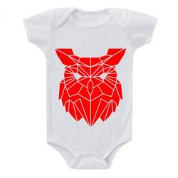 Дитячий бодік Broken owl - PrintSalon