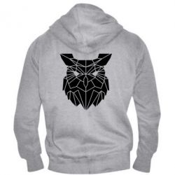 Чоловіче худі на блискавці Broken owl - PrintSalon